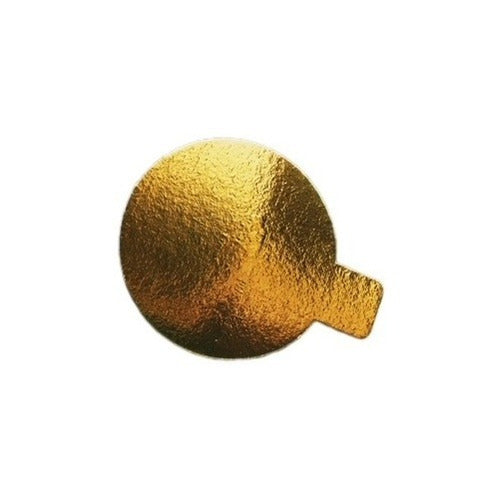 El Fabricante Disco Laminado De 10 Cm Color Oro Con Oreja 0