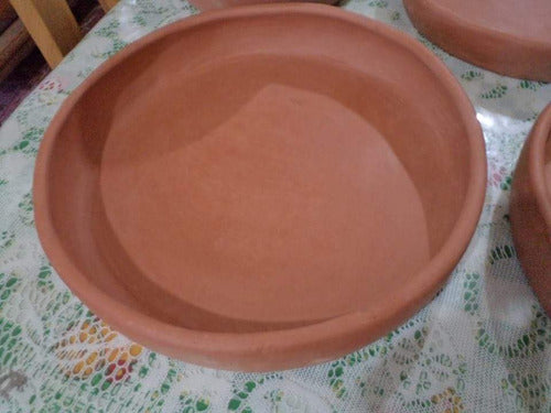 Handcrafted Clay Pizza and Roasting Pan 5