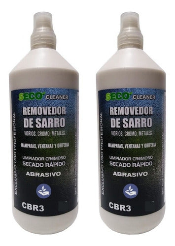 Quita Sarro Baño X 2u 1 L Seco Losa Inodoro Bidet Bañadera 0