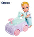 Steffi Love with Baby in Stroller + Accessories Febo 1