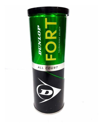 Dunlop Fort All Court Tennis Balls Tube x3. Pack of 2 Units 3