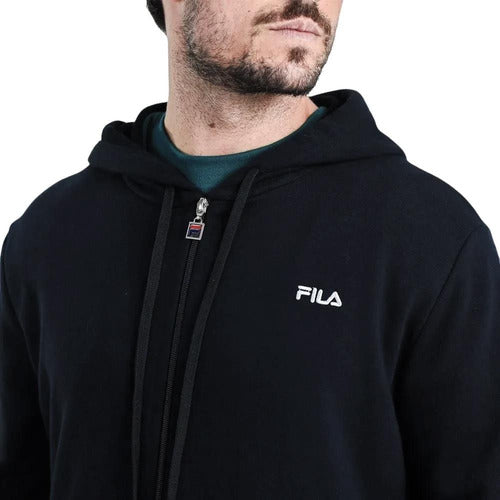 Fila Campera Hombre - Classic Negro 2