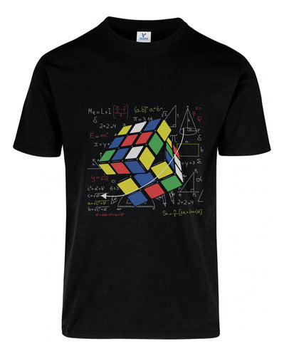 Memo Estampados: Rubik Cube Printed T-Shirt 0