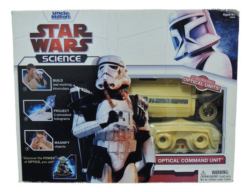 Uncle Milton Star Wars Luke Electronic Binoculars with 3D Hologram!! 0