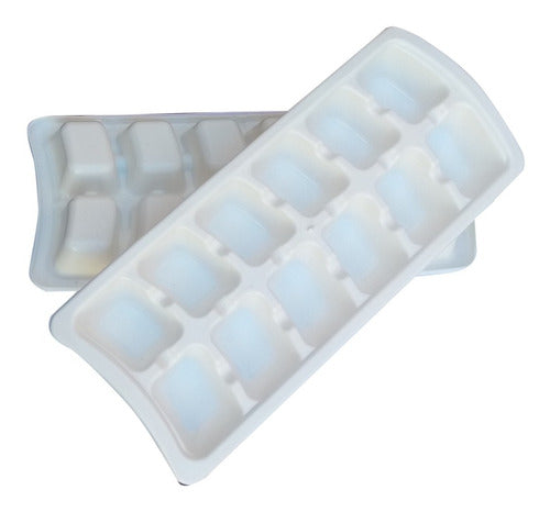 Mir Adalberto Flexible Stacking Ice Cube Trays Pack of 4 Units 0