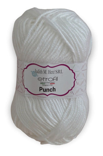 Etrofil Fine Sedified Punch Yarn for Embroidery or Knitting 25g 4