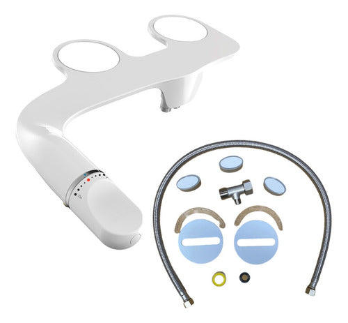 Norcel Easy Install Bidet for Toilet + Tool-Free Installation Kit 7