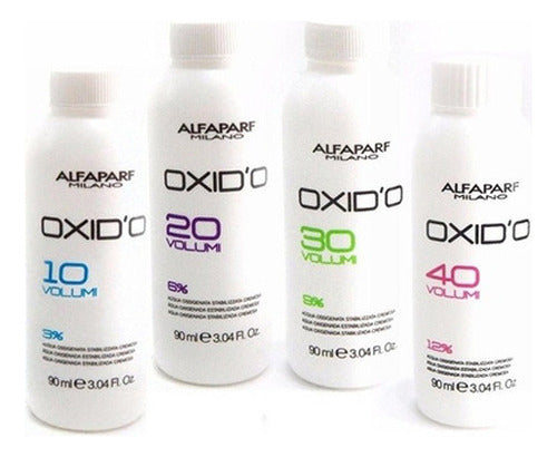 Alfaparf Evolution Hair Dye Kit + Developer 90ml, Choose Your Mix X3 3