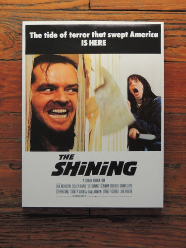 Ahi Tenes la Puerta Cuadro Peliculas De Terror - The Shining Poster Tamaño 27x42 0