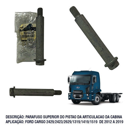 Parafuso Do Pistao Da Articulacao Da Cabina Cargo 2429 2018 2