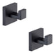 TASTOS Matte Black Bathroom Hooks for Towels 0