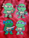 La Colmena de los Zánganos Ninja Turtles Magnets Pack of 4 3