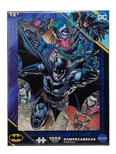 Vulcanita Dc Comics Puzzle 1000 Pzs Batman Robins Y Red Hood 0