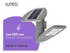 Lutec Luz Led Exterior Con Panel Solar Detector Movimiento P9011 7