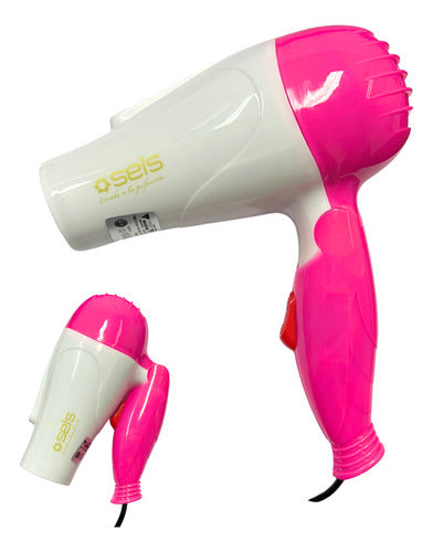 Generic Professional Portable Folding Hair Dryer 800 W 0