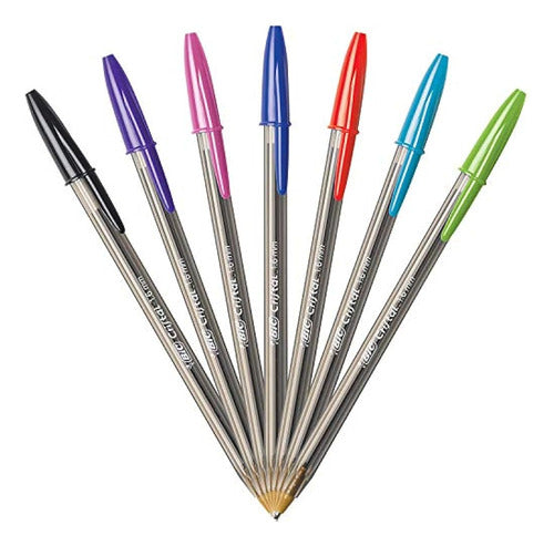 BIC Cristal Xtra Bold Fashion Ballpoint Pens, Pack of 48 1