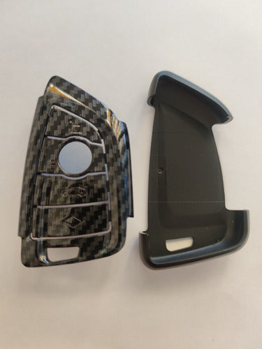 BMW Carbon-Style Plastic Key Cover for Keyless Entry 1