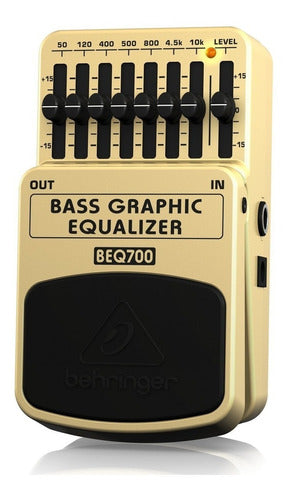 Behringer BEQ700 Premium Bass Equalizer Pedal 3