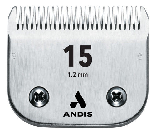 Cuchilla Andis Nº 15 1.2mm / Oster Moser Oveja Negra 0