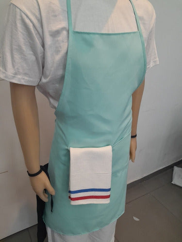 Gastronomic Kitchen Apron with Pocket, Stain-Resistant 78