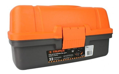 Truper Fishing Box 3 Trays 33 Compartments Excellent Quality Fc 0