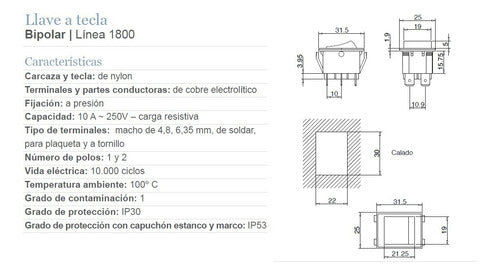 Alcides Llave Electrónica Tecla Interruptora Estufa 10a 2