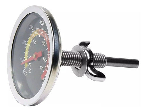 Generic Thermometer / Pyrometer for Wood Oven Gas, with Sleeve 0