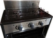 Gas Natural 2-Hob Cooktop with Oven 5