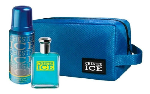 Chester Ice Men's Perfume Kit - Eau de Toilette 60ml + Deodorant 150ml 0