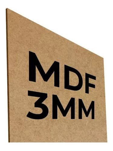 Kit 20 Chapa De Mdf Cru 20x28cm 3 Mm Miolo Claro Artesanatos 0