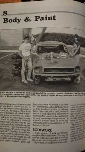 Libro Ford Mustang  Restauraciòn , Automovilismo 1