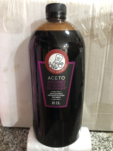 Andean Berry Balsamic Vinegar San Giorgio 1 Liter 0