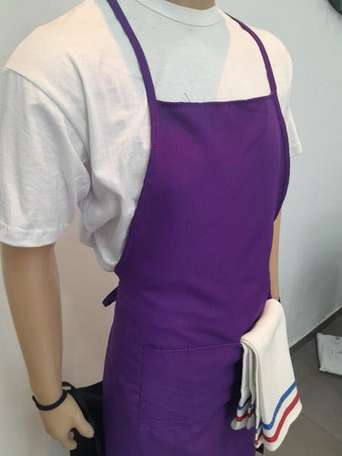 Gastronomic Kitchen Apron with Pocket, Stain-Resistant 52