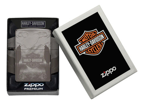 Zippo 48799 Harley Davidson Original Warranty 1