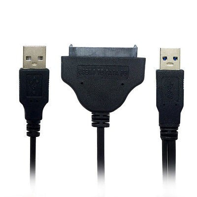 USB 3.0 A SATA 22pin Cable for Hard Drive Controller - 50cm 1