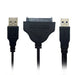 USB 3.0 A SATA 22pin Cable for Hard Drive Controller - 50cm 1