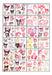 Stickers Adhesivos 96 Planchas Kuromi My Melody Cinnamorroll 6