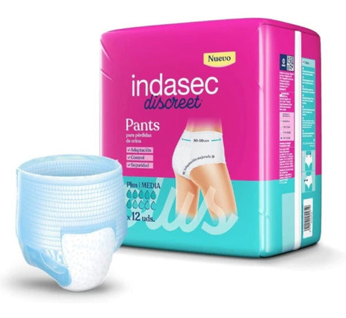 Indasec Discreet Pant Ropa Interior Descartable Talle M 0