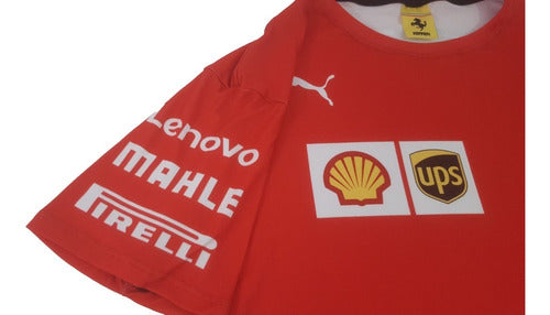Ferrari 2019 T-shirt (No Sponsor) 4