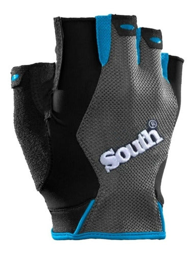 South Gym Leather Gloves for Gym and Cycling - Fitness Training 34