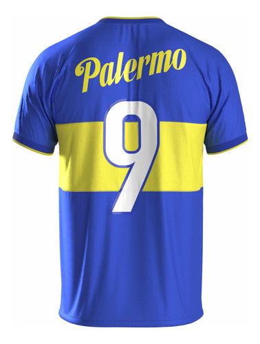 Boca 2000 Quilmes Riquelme Retro Polyester Shirt 0