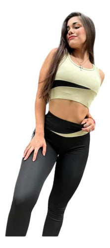 NeedFeel Women's Sports Set: Leggings + Top 6