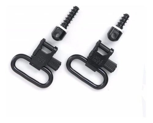 Uncle Mike's QD115 1" Wood Stock Sling Swivel Mount 0