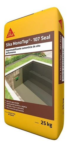 Sika Monotop 107 X 25 Kg Impermeabilizante Cementicio 0