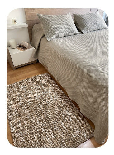 Handwoven Cotton Mika Rug 80x120 cm for Living and Bedroom 6
