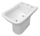 Bidet 1 or 3 Hole Prunus Arista White Porcelain 2