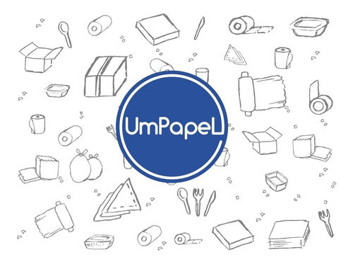 Umpapel Waste Bags 45x60 cm - 100 Packs of 10 Bags (1000 Units) 4