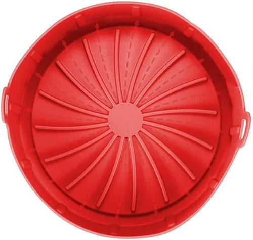 Everest Silicone Fryer Basket for Oil-Free Cooking, 19cm Diameter 1