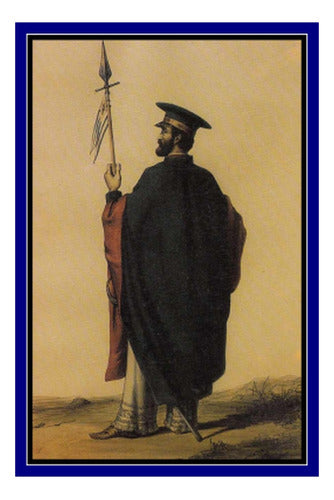 Adolphe D Hastrel - Lancero De Uruguay - 45x30 Cm Print 0