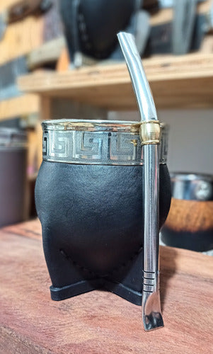 Imperial Mate with Alpaca Trim and Loro Spout Straw 29